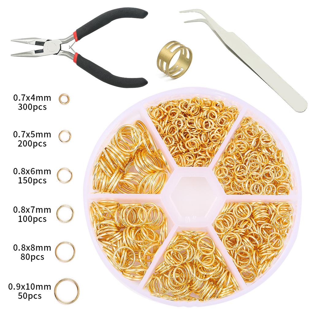 DIY Jewelry Accessories, Earrings, Ear Hooks, Bracelets, Necklaces, Handmade Bead Materials, Tool Sets