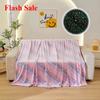 2025 new luminous rainbow unicorn pegasus star flannel blanket machine washable printing and dyeing blanket