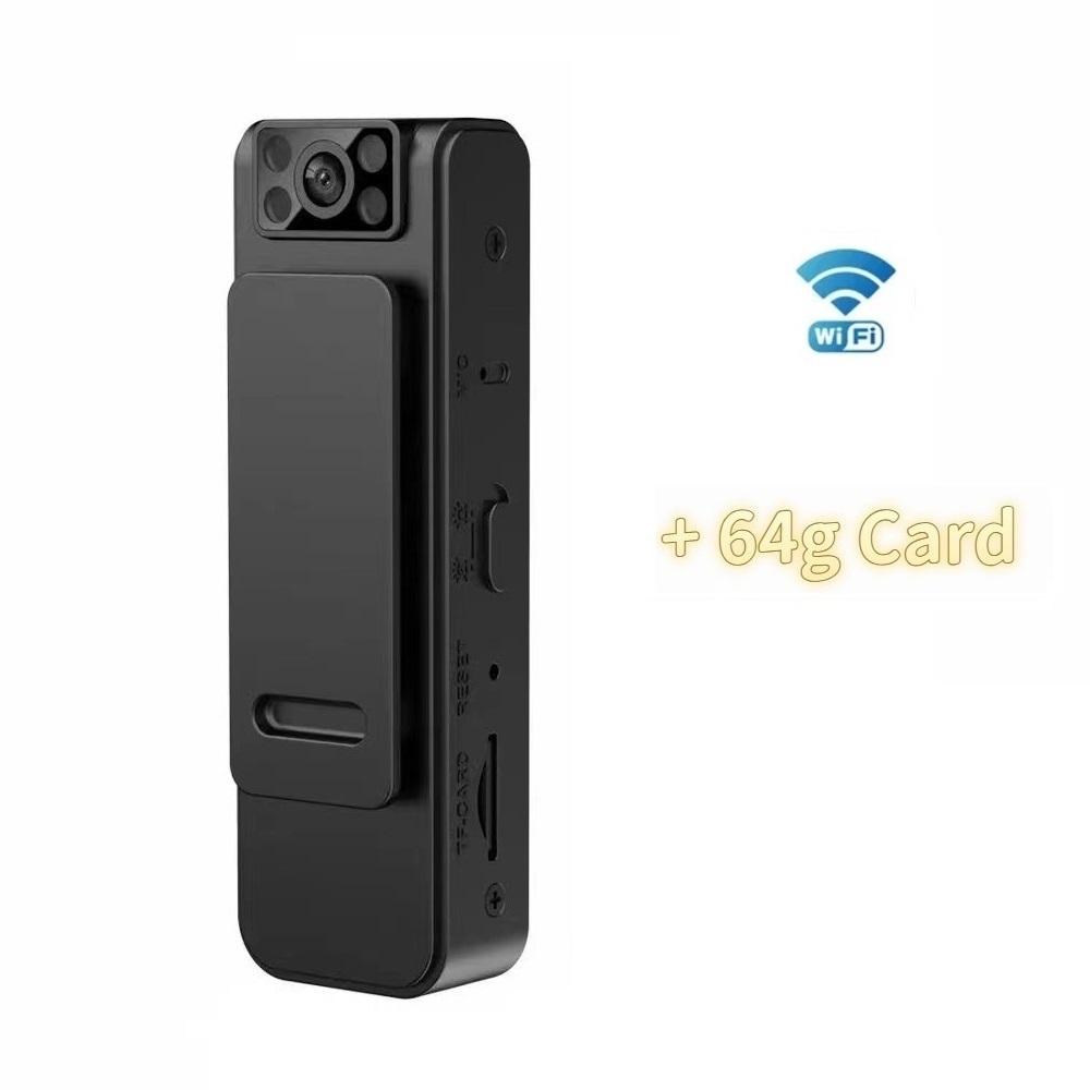 WLAN Tragbarer Taschenrekorder 1080P High-Definition Sport Outdoor Kamera Strafverfolgungsrekorder