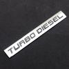 Logo Emblema Logo Cromato Metallo 3D Portellone Posteriore Auto Turbo Diesel Adesivo RAM 2500 Decalcomania Carrozzeria Adesivi Adesivi Accessori