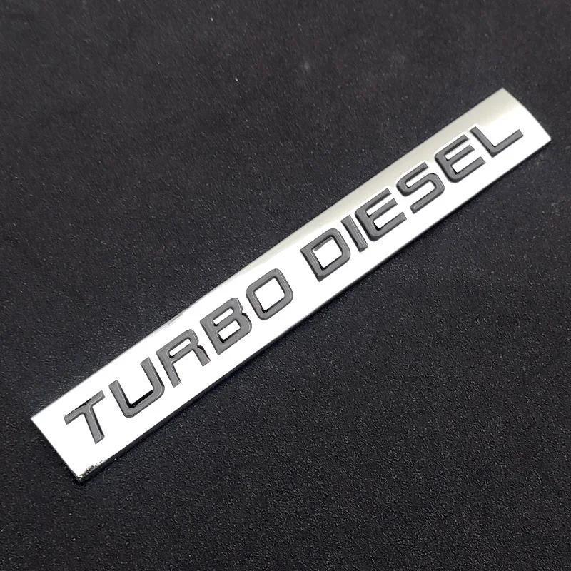 

3d Chrome Metal Rear Trunk Car Badge Logo Turbo Diesel Emblem Sticker RAM 2500 Body Decal Adhesive Stickers Accessories Style36