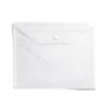 20 pcs Clear Plastic Snap Button File Folders Multi Color Exam Paper Storage Bag  Student