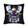 Cartoon Rocket Punch Mazinger Z Pillow Cover  Vintage Pillow Case For Sofa Bedroom Home Decor Graphic Cushion Cover Gift Idea