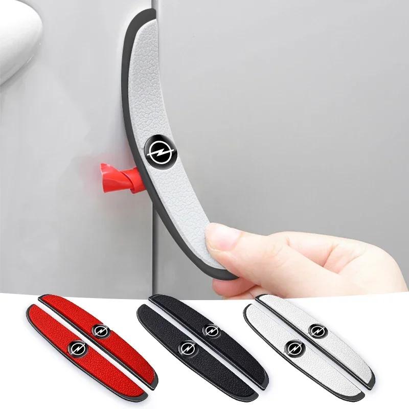 4pcs Car Door Handle Rearview Mirror Protective Stickers For Opel Astra Insignia Mokka Zafira Corsa Vectra Antara Meriva CA3