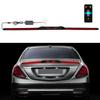 3.94ft-4.27ft Adjust Universal LED Spoiler Rear Spoiler Lip Kit for Car Trunk, Brake Light, Trunk Spoiler Fit for Roof, Wing