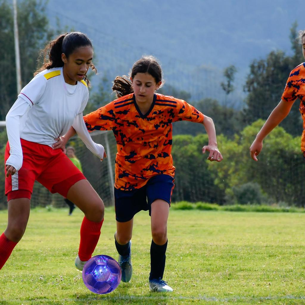 EVZOM Soccer Size Sports Ball for Elementary and Middle School Beginners Ball, 4, Practice, Training, Leisure, Games,