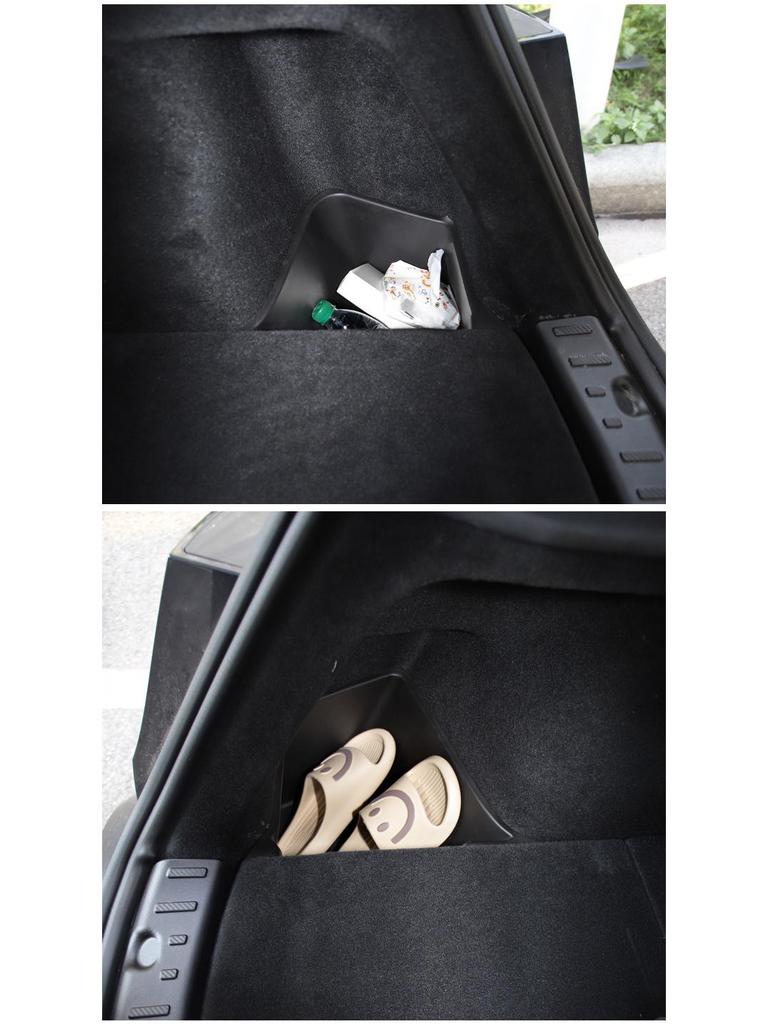 Tesla Model Y Rear Trunk Storage Box (Both Sides) Refurbished Interior Accessories Version