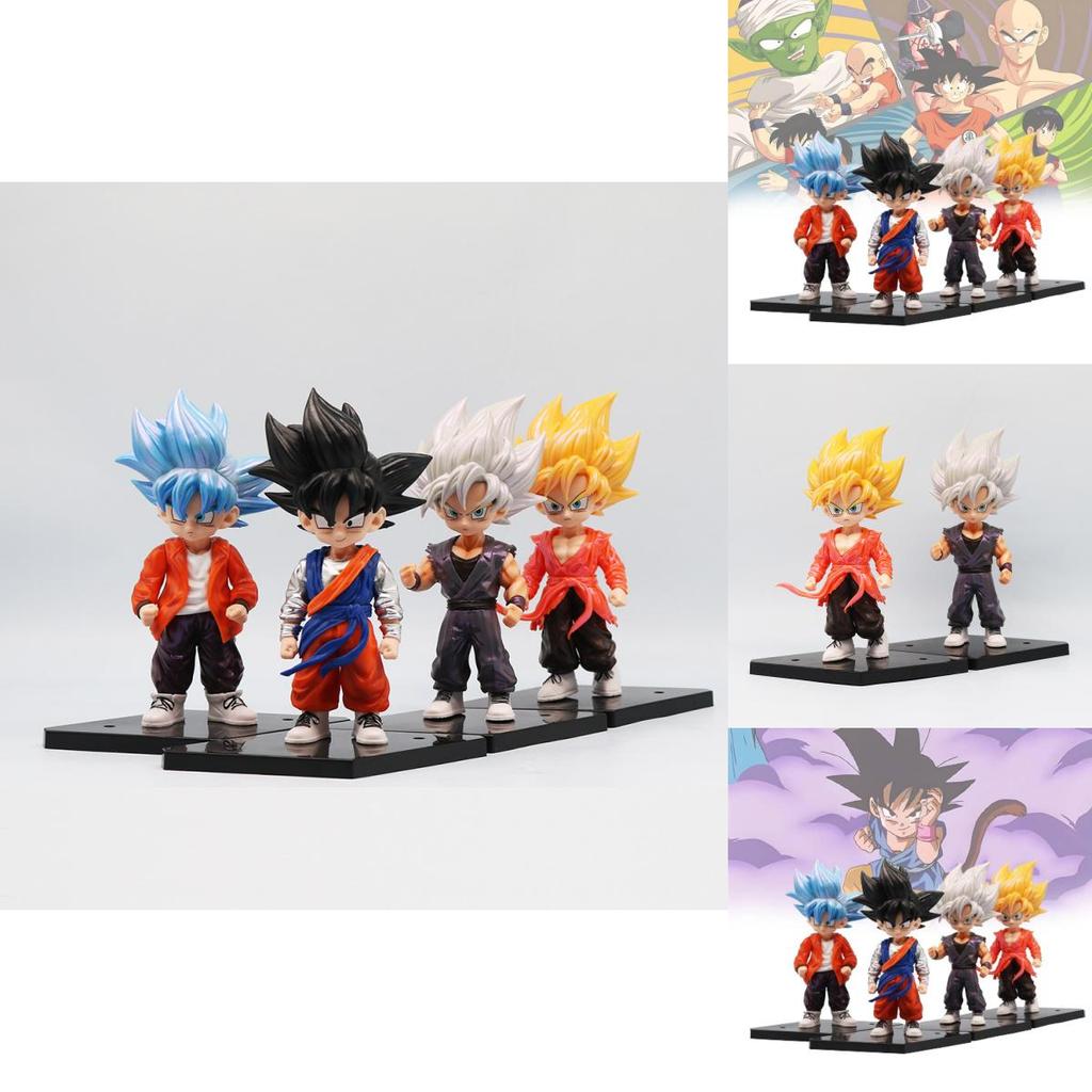 Adorable Q Version Goku Figure From Dragon Ball Z Collectible Pvc Model For Fans