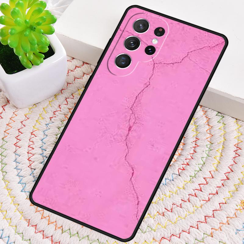 Pink Aesthetic TPU Phone Case For Samsung Galaxy Note 10 Pro S26 S25 S24 S23 S22 Ultra Plus S21 FE S20 Shockproof Cover
