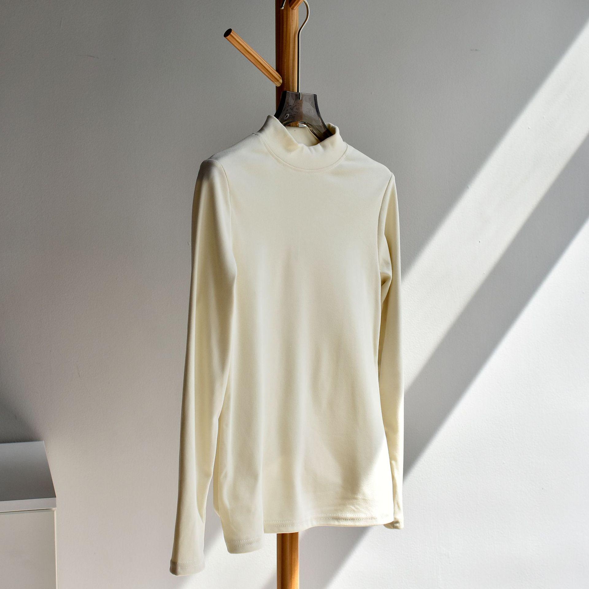 

Женское зимнее двухстороннее бархатное пальто: Воротник средней высоты, свободный крой, теплая и плотная модель XL (Weight: 110-140 jin)