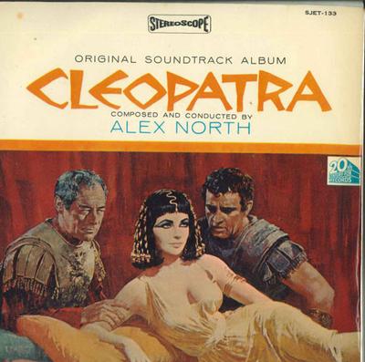 7inch Record ALEX NORTH - Cleopatra SJET133 20TH CENTURY FO Japan Pop Used