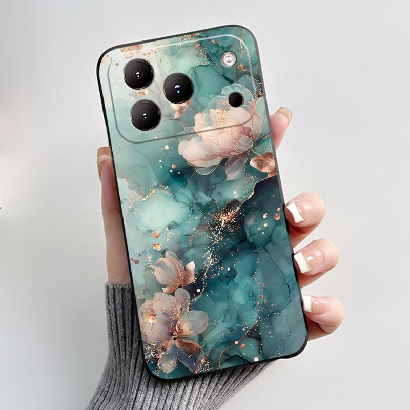 Casing For BlackView Wave 7C Phone Case Aesthetic Luxury Cute Cool Boys Girls Pattern Black Soft TPU Protective Shell Cover
