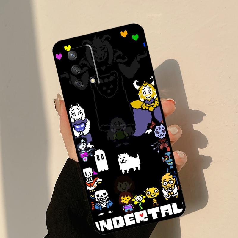 Undertale Annoying Dog Case For OPPO A17 A16 A15 A57 A77 A96 A93 A91 A53S A9 A5 A31 A53 A52 A72 A94 A54 A74 Coque