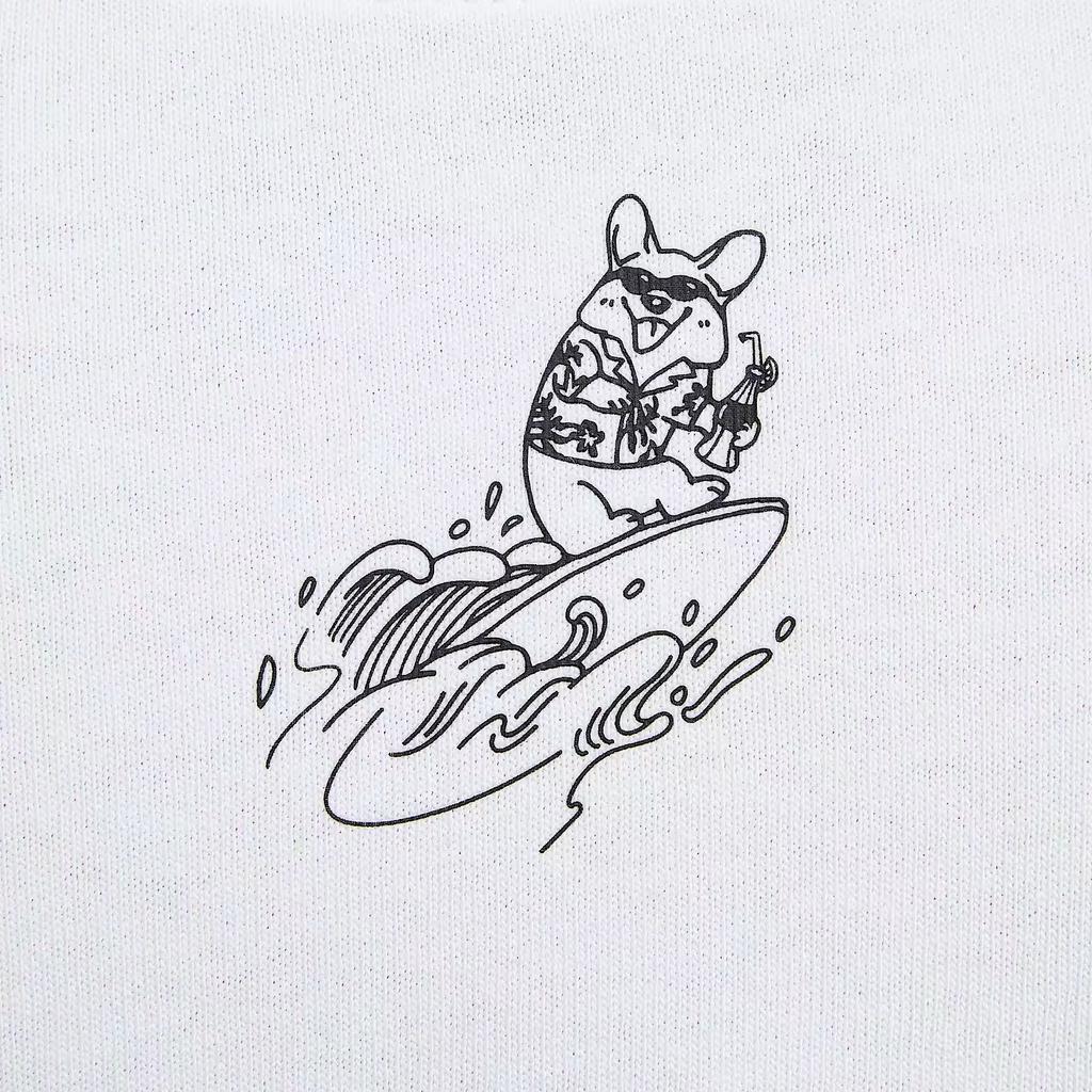 Nike Sportswear Letter Print Crew Neck Pullover Sports Short Sleeve Regular T-Shirt Women Tops White IM5974-100