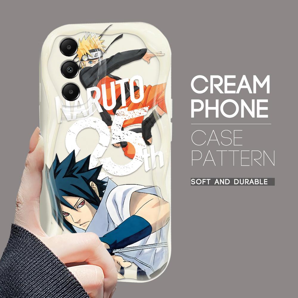 

Милий мультяшний візерунок, кремовий текстурний корпус, хвилястий край, м’який силіконовий чохол для телефону Samsung Google Pixel 10 Pro XL білий