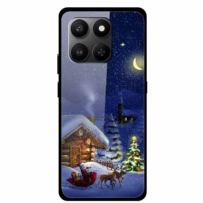 For Honor 200 Pro Cover Play 10T 5G Bumper Hard Tempered Glass Back Cases For Honor 400 Smart 5G Phone Case 6.77" Coque Funda