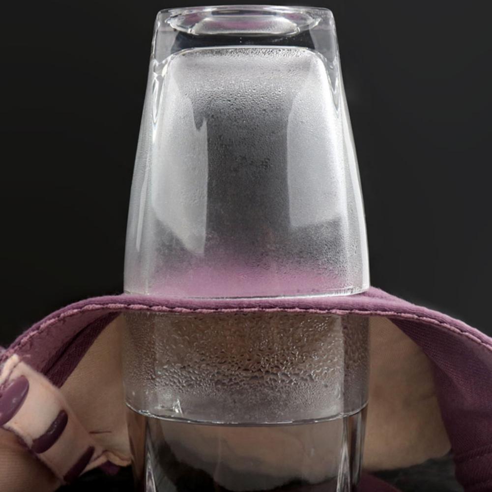 Einfarbiger Nahtloser Bequemer Westenstil Vorderverschluss Atmungsaktiver Übergrößen-BH