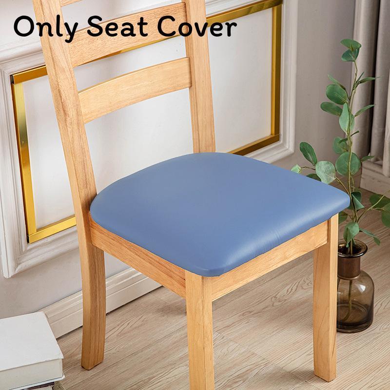 Pu Waterproof Office Chair Cover With Elastic Buckles For Dust Prevention In Modern Home Decor