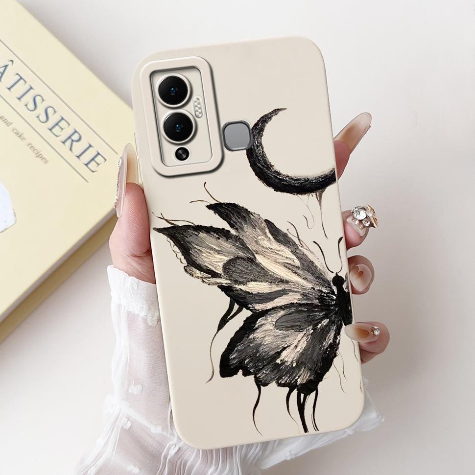 For Infinix Hot 12 Play Case Lovely Panda Painted Soft Silicone Phone Cover Case For Infinix Hot 12 Hot12 Play Fundas Capa Bags
