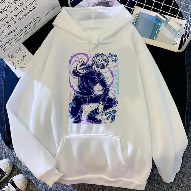Jujutsu Kaisen Hoodies Women Japanese Funny Sweat Y2K