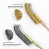 Steel Wire Cleaning Brush with Handle for Grill and Kitchen Rust Removal