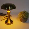 Table Lamp Rechargeable Mushroom Shape 3 Speed Color Temperature Touch Stepless Dimming Night Light for Home