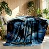 Custom Name Personalized Avatar Print Blanket, Home Decor, Bedroom, Sofa, Camping, Couch, Gifts for Birthday ChristmasEnthusiasts