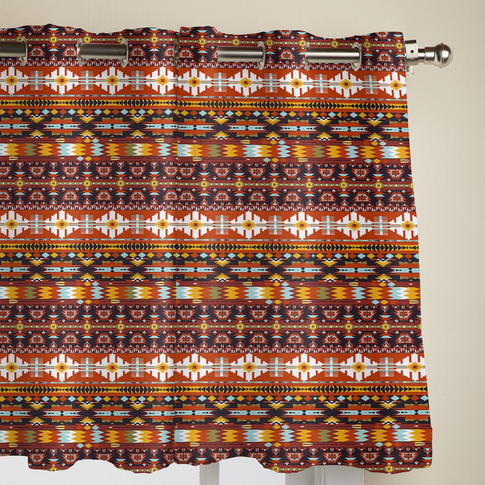 Тотем Треугольная оконная занавеска в современном европейском стиле — фото 3