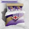 Fiorentina FC Printed 3PCS Bedding Set Breathable Duvet Cover with Pillowcases Decorative Bed Linen for Bedroom Home