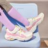 Skechers Girls Abrasion Resistant Breathable Low top Kids Lifestyle Shoes White Pink Kids' 319029L-WPK