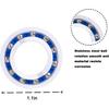 Gekufa Pool Cleaner Replacement kit Compatible with Polaris 180, 280 Including 3 Pcs C6 Large Wheels,8 Pcs C60 Wheel Ball Bearings,2 Pcs C80 Turbine