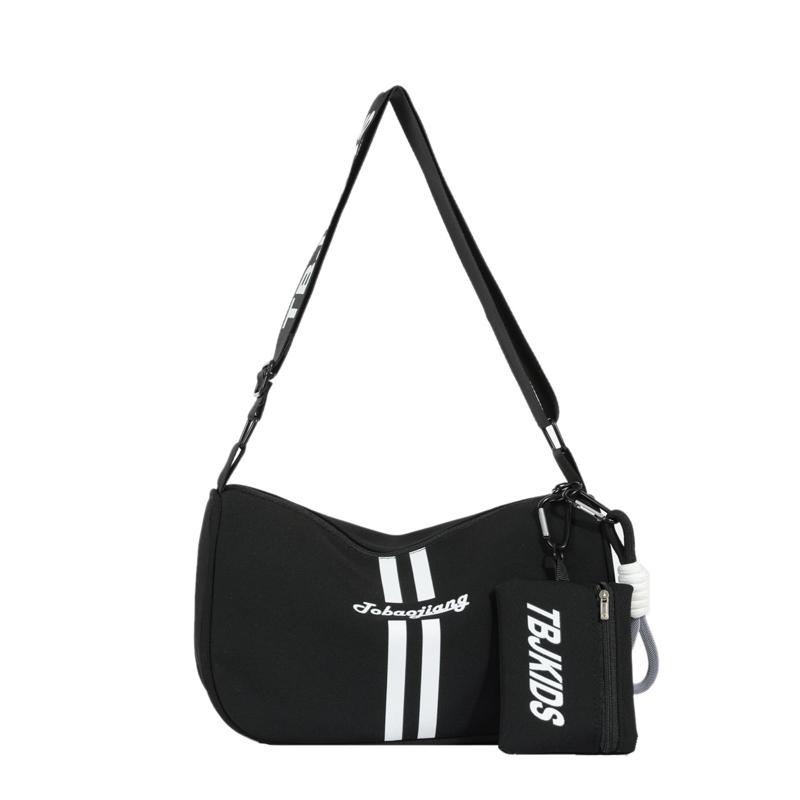 

Нейлоновая сумка, женская сумка через плечо, дорожная сумка через плечо, сумка для пельменей с портмоне для монет чёрный