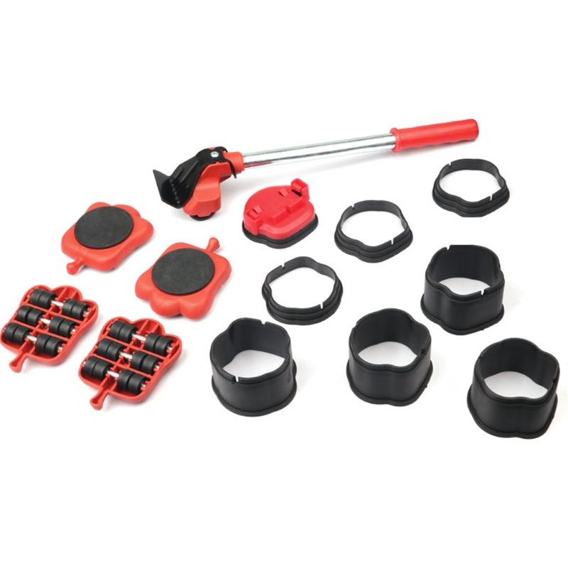 Heavy Duty Furniture Lifter with 4 Sliders for Safe Moving Appliance Roller Suitable for Sofas Couches Refrigerators