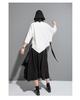 European & American Summer Eyelet Bat Sleeve T-Shirt - Dark Aunt Style Women's Casual Top