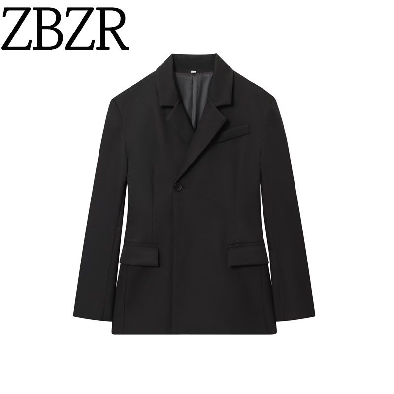 Za New Fall Women's Clothing 2025 Fashion Wind Fashion Silm Button Decoration Suit Outwear 8689570 800