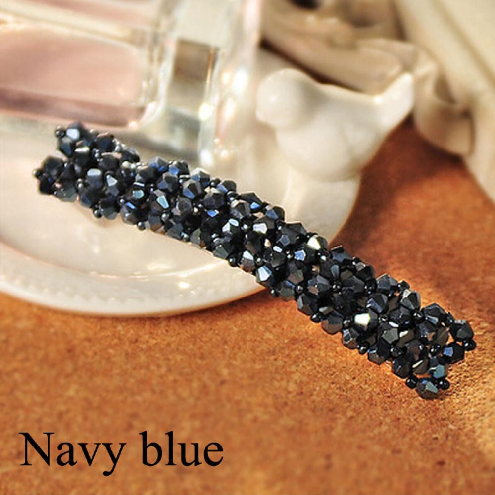 Girls Women Bling Hair Clip Crystal Rhinestone Barrette Hairpin