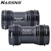HASSNS T47 Bottom Bracket BSA Mtb Central Movement DUB Bicycle Hollowtech Central Movement Mountain Bike Ceramics BB 68-73MM