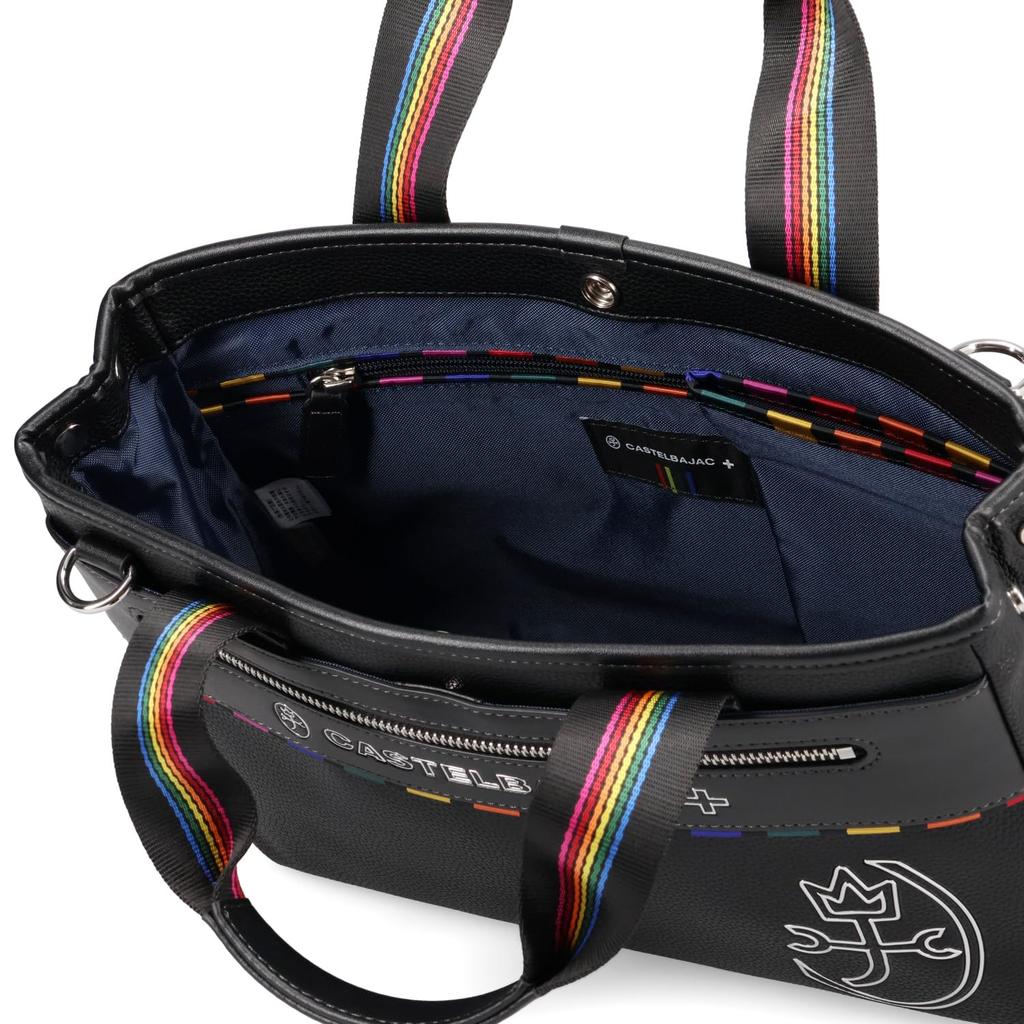 Castelbajac June Driving Tote Bag 28571 Orange No.