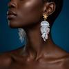 Acrylic Jellyfish Dangle Earrings Creative Starfish Charm Earrings  Beach
