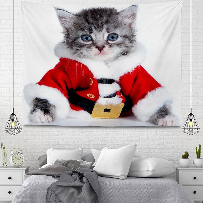 Рождественская серия Подвесной тканевый гобелен 100x75cm — фото 11