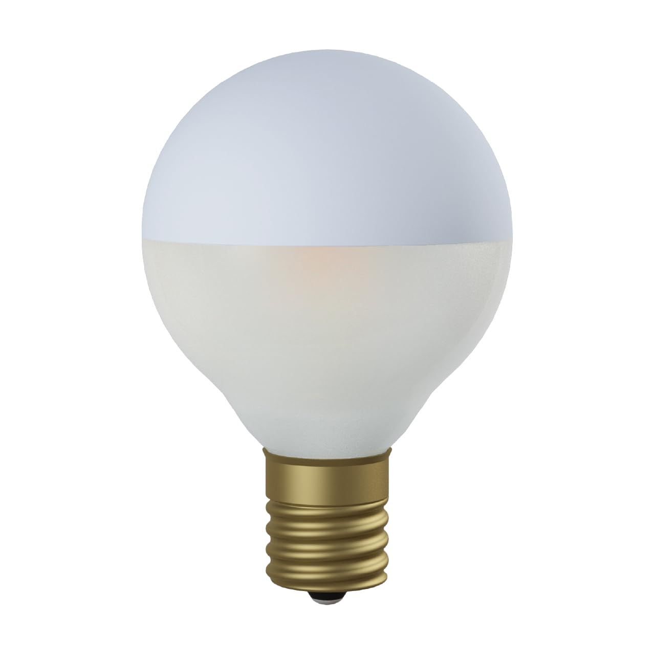 

[Siphon Ball 50 Filament LED Bulb, Matte White + Frosted (Glossless) LDF129D] E17 35W Equivalent, Retro Antique Indirect Lighting Lamp, 3-Year