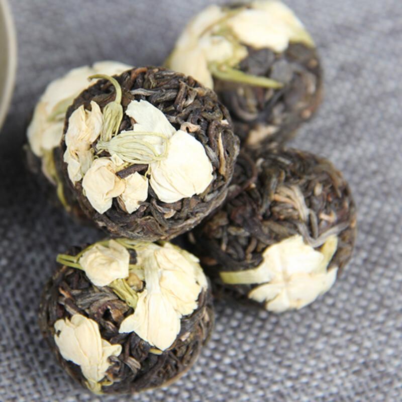 Yunnan Jasmine Ancient Tree Pu-erh Tea Dragon Ball 500g