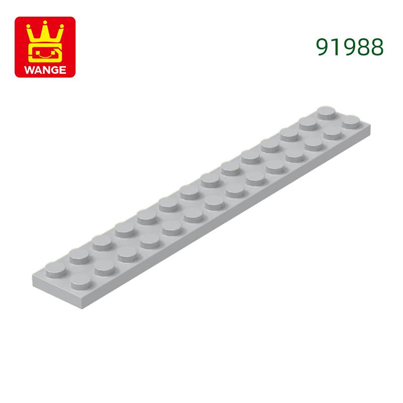 Non-Toxic 25Pcs/Lot 91988 Plate 2X14 Building Blocks Moc Color Accessories Compatible With Brick Diy Construction Toys
