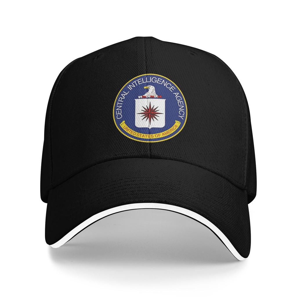 Frühlings-Casual Baseballkappe CIA Central Intelligence Agency Trucker-Hut Für Weiblich Männlich Sonnenschutz y2k Niedliche Baseballkappen