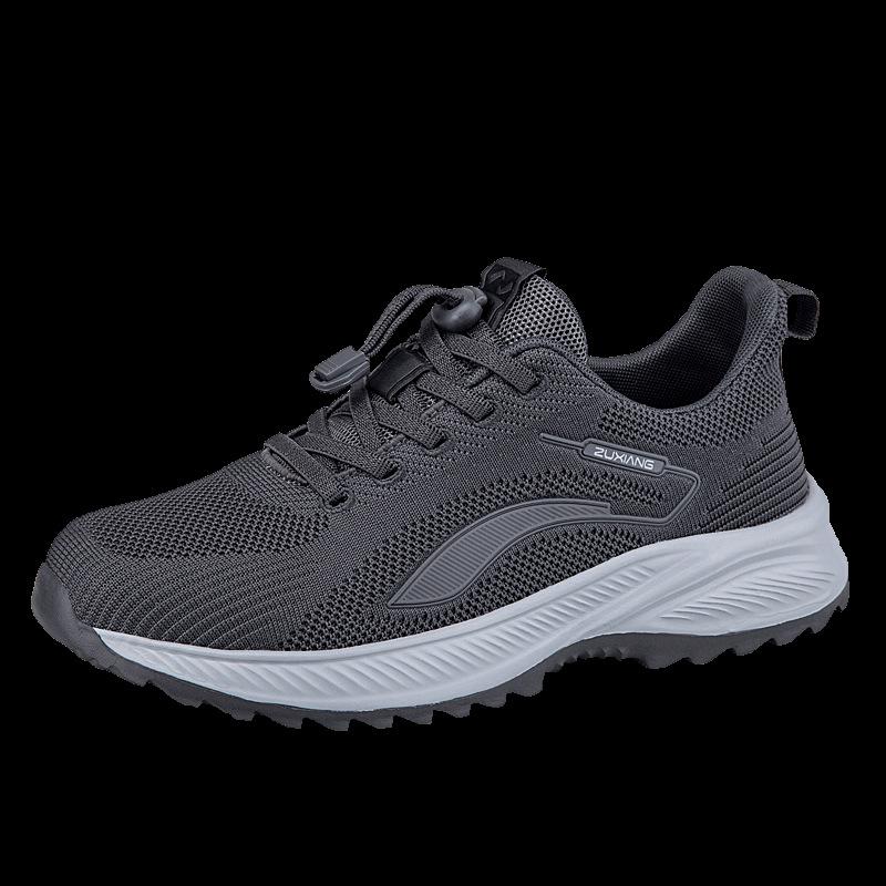 Damenschuhe für ältere Menschen Frühling und Herbst neu Mittelalte Mütter Sport Freizeit Rutschfeste Weichsohlen Reise Wanderschuhe Herren Leicht