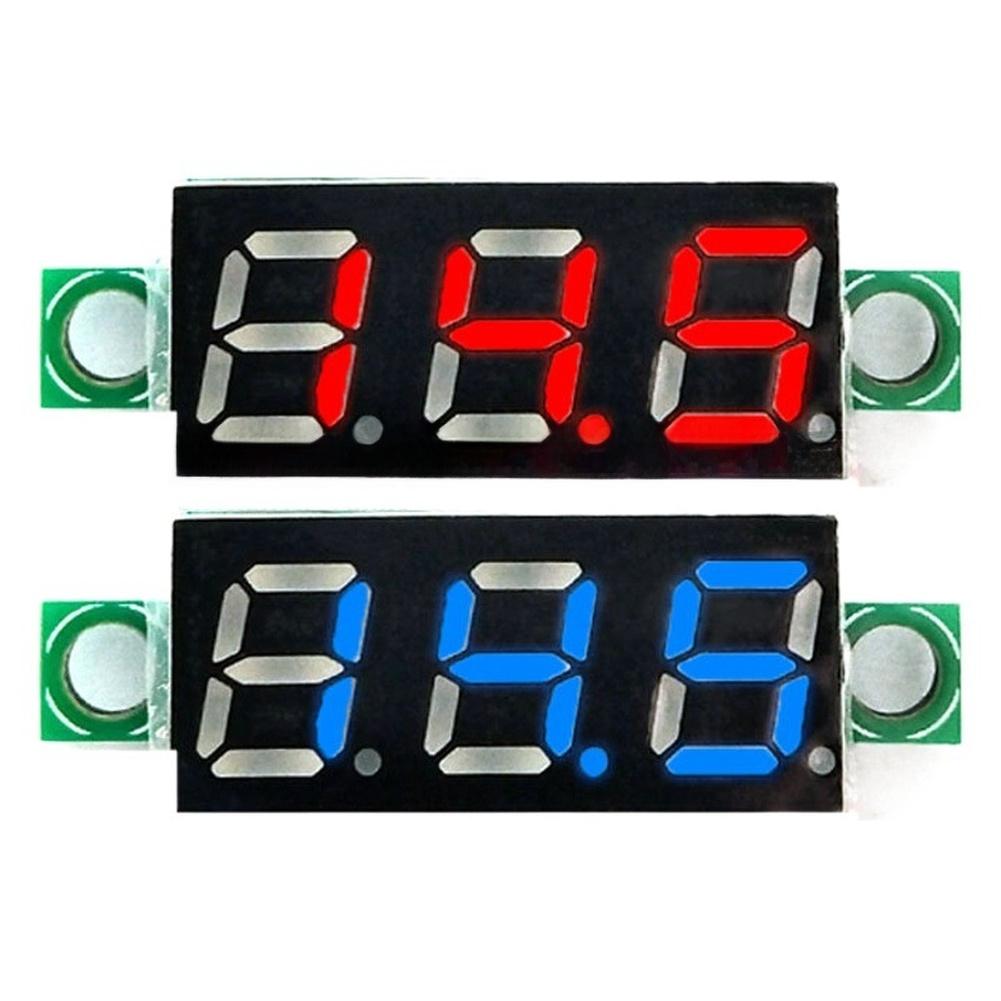 1pc 0.28-inch Digital DC Voltmeter With Digital Display Two-wire DC 5-30V For Electronic Applications Accessories
