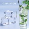 100 Pieces Clear Fake Ice Cubes Square Acrylic Gems Acrylic Clear Ice Rocks Fake Ice Cubes Display Wedding Display Vase-hy