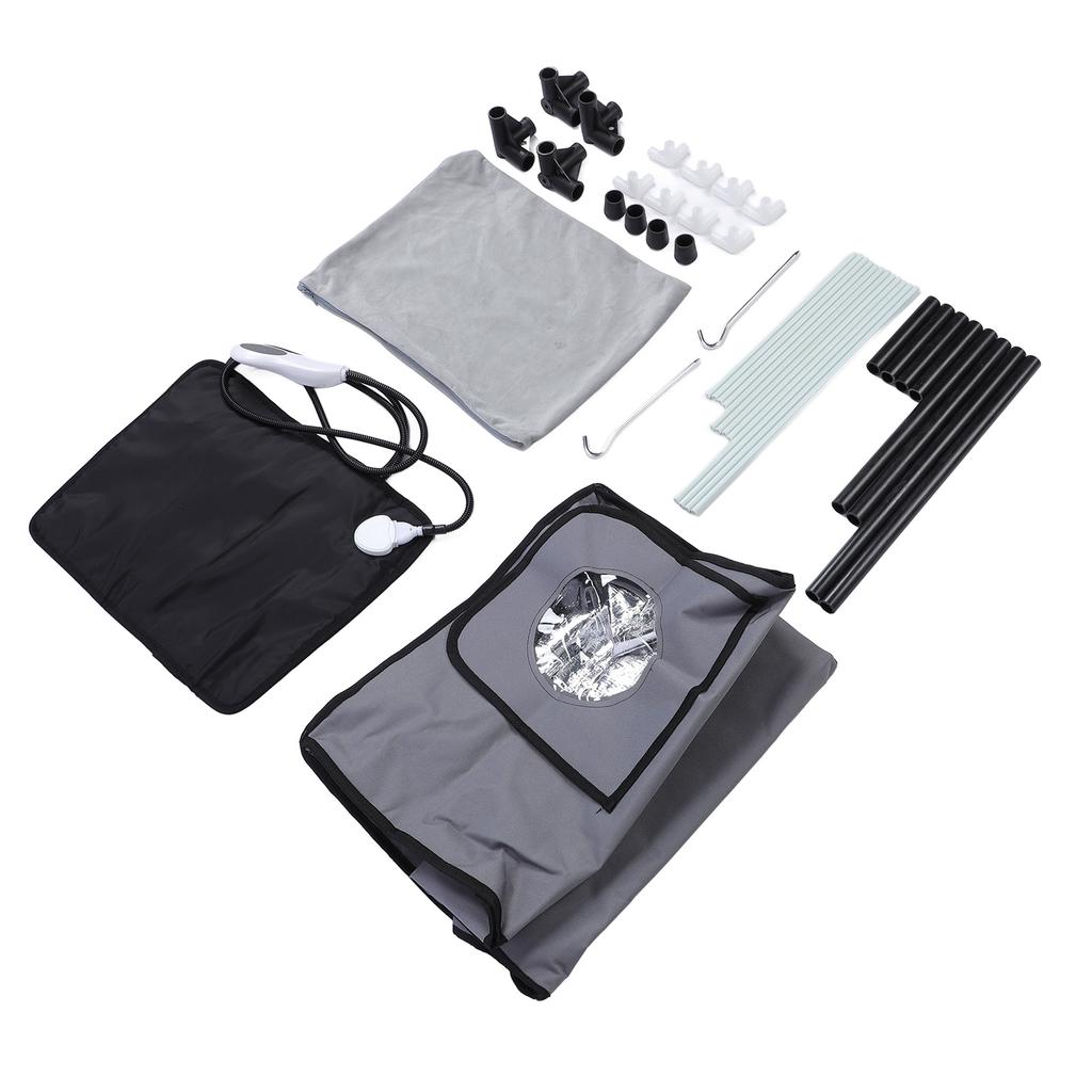 Heated Cat House Foldable 3 Gear Timing Scratch Resistant Weather Proof Insulated Outdoor Cat