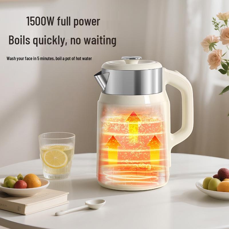 AUX Electric Kettle: Automatic, Constant Temperature, Insulated, Portable, Small for Dormitory Use.