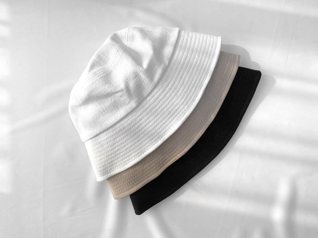 Women's Unisex Plain Down Bucket Hat